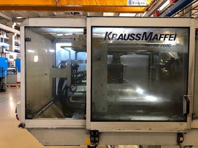 Vista Frontal  da Krauss Maffei 150-700 C2  máquina