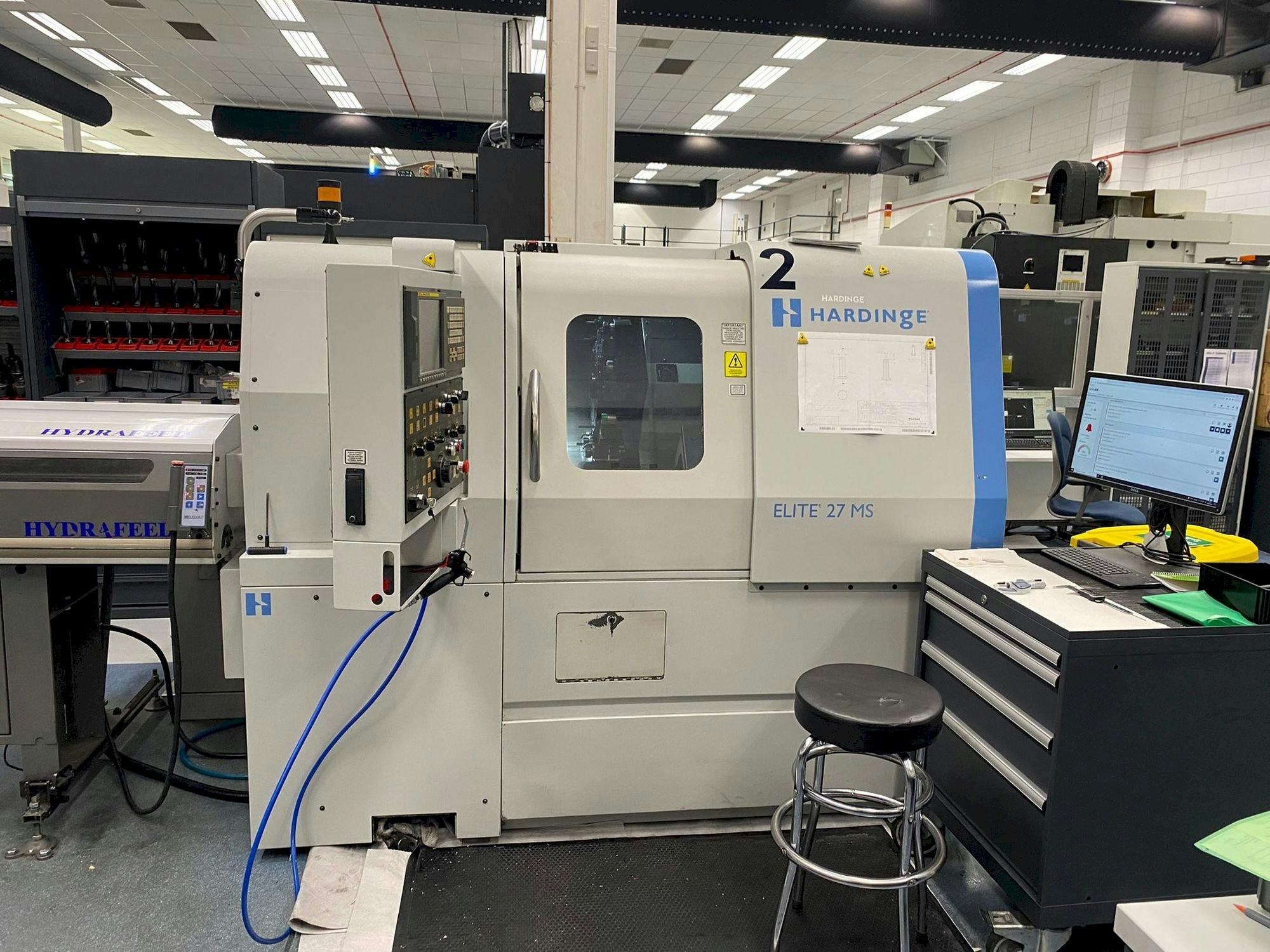 Vista Frontal  da HARDINGE Elite 27MS  máquina