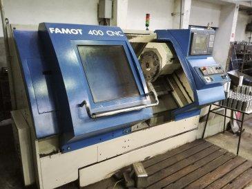 Vista Esquerda  da FAMOT CNC 400  máquina